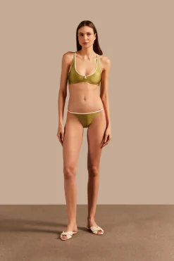 Solid AD Straps Bikini