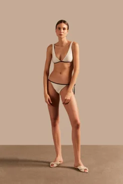 Solid AD Tie-Side Bikini