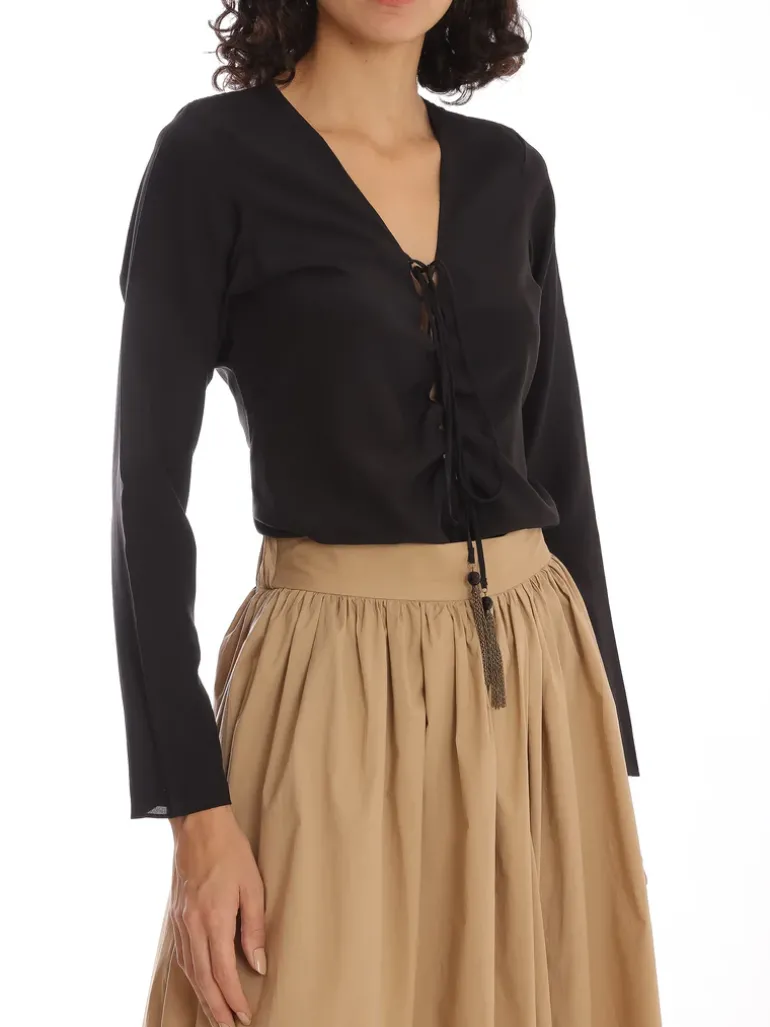 Solid Black Bodysuit