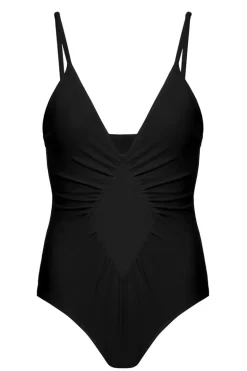 Solid Frilled Swimsuit