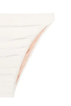 Solid High-leg Bikini With Straps