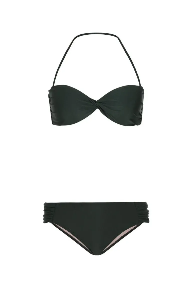 Solid Strapless Bikini Bonsai