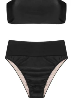 Timeless High-Leg Bandeau Bikini
