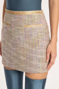 Tweed Mini Skirt