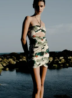 Victoria Regia Frilled Short Dress