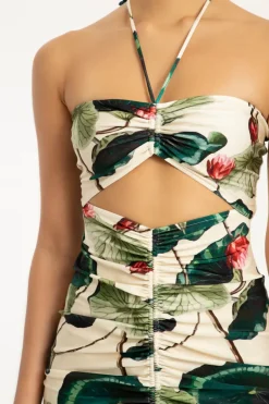 Victoria Regia Frilled Short Dress