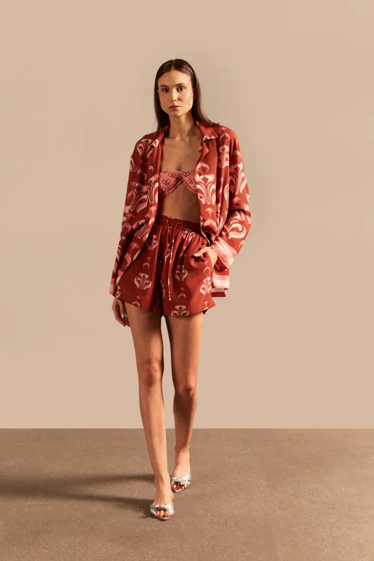 Vintage Lily Long-Sleeved Shirt