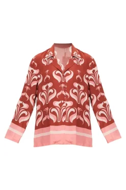 Vintage Lily Long-Sleeved Shirt