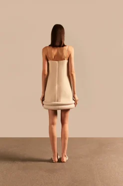 Vintage Lily Solid Appliqué Short Dress