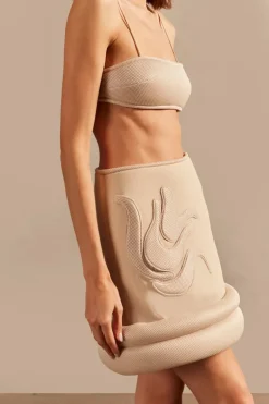 Vintage Lily Solid Appliqué Top