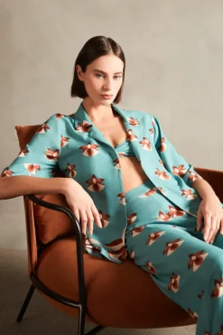 Vintage Orchid Short-Sleeved Shirt