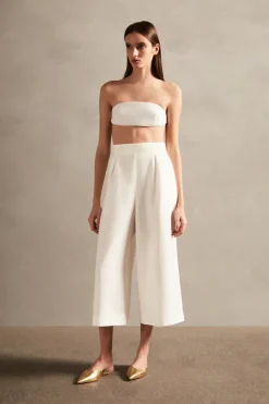 Vintage Orchid Solid Bandeau Top