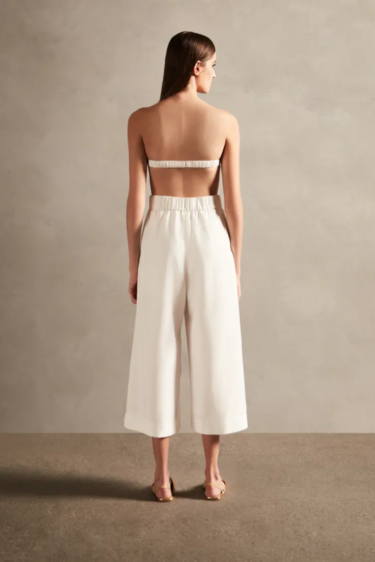 Vintage Orchid Solid Bandeau Top