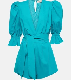 Vintage Orchid Solid Playsuit