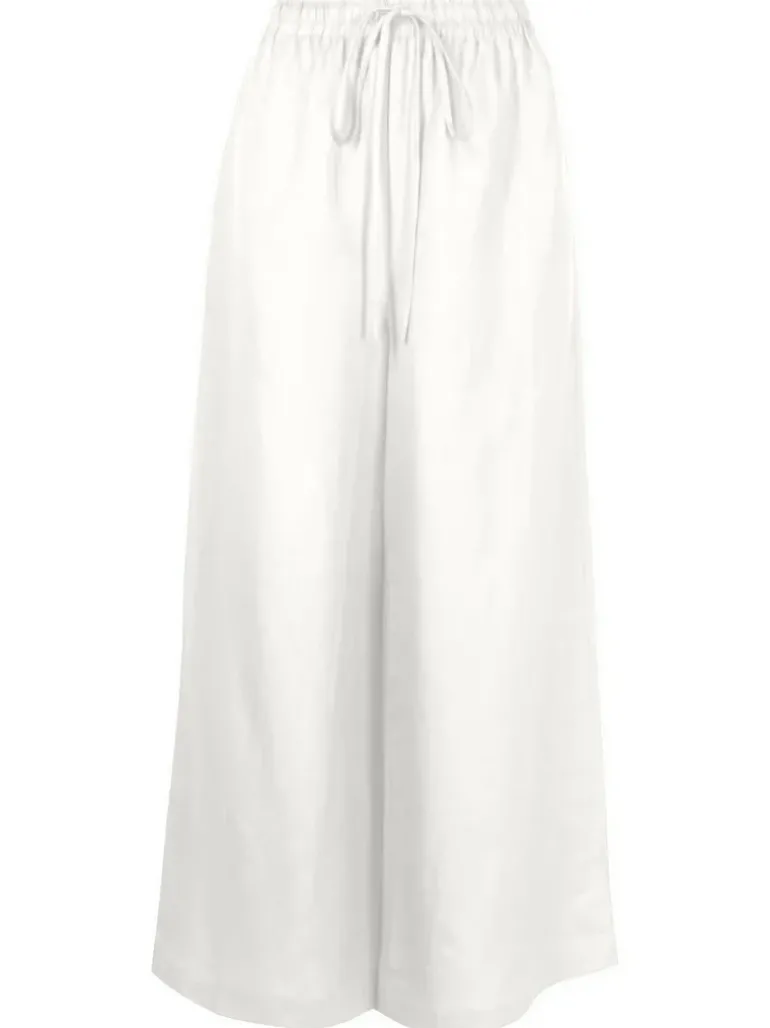 Vintage Orchid Solid Wide-Leg Pants