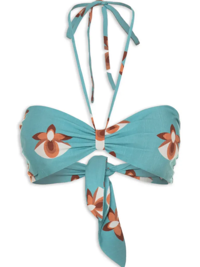 Vintage Orchid Top With Ties