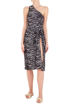 Zebra Pareo Skirt